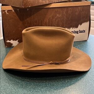 Vintage NIB Resistol Western XXX Beaver Women's Self Conforming Cowboy Hat